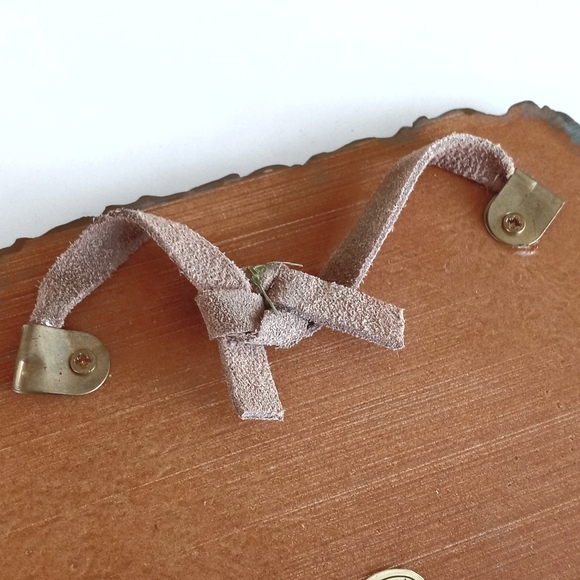 Italian Wall Hanging Plaques L' Toscano & Tenuta Set of 2 - Picture 4 of 16